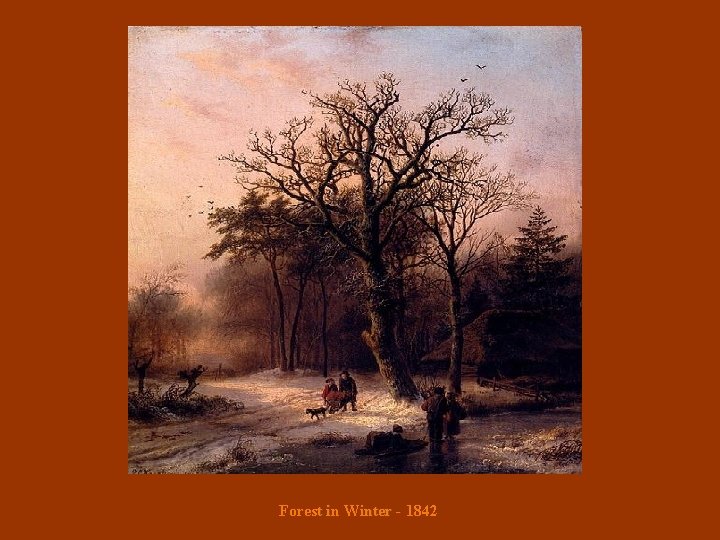 Forest in Winter - 1842 