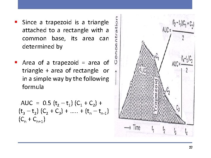§ Since a trapezoid is a triangle attached to a rectangle with a common