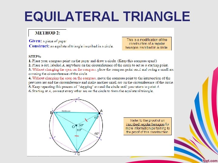 TRIANGLES Based on sides TRUE OR FALSE Every