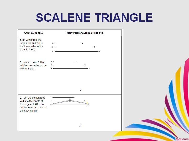 SCALENE TRIANGLE 