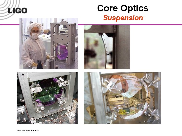 Core Optics Suspension LIGO-G 000306 -00 -M 