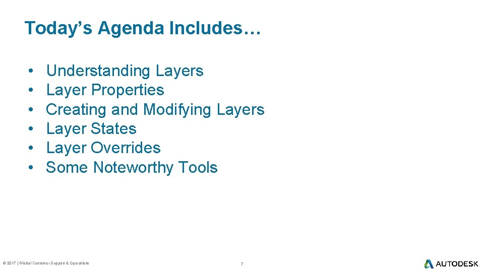 Today’s Agenda Includes… • • • Understanding Layers Layer Properties Creating and Modifying Layers