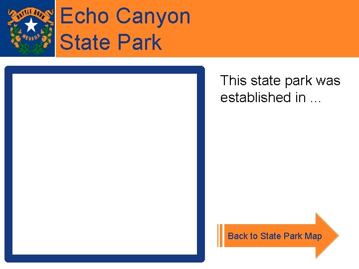 Echo Canyon State Park This state park was established in … Back to State