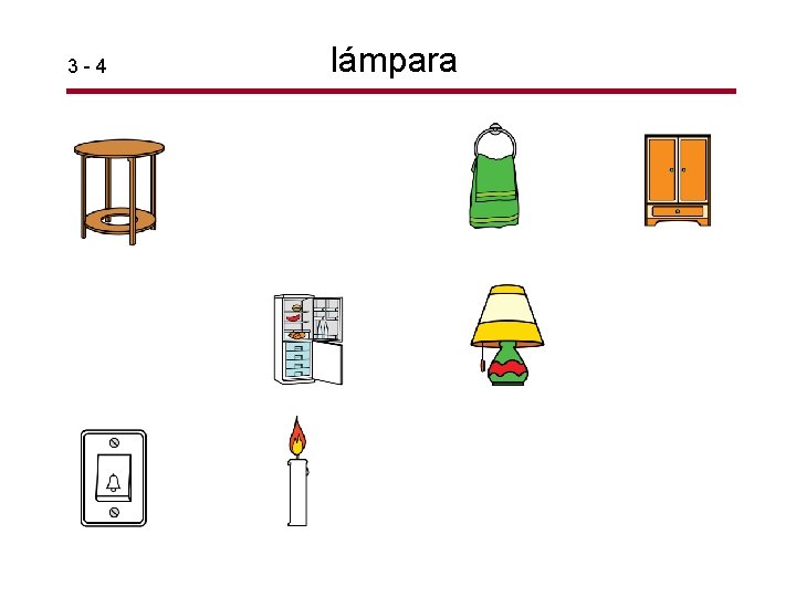 3 -4 lámpara 