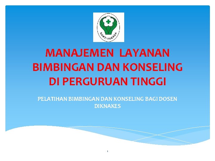 Manajemen Layanan Bimbingan Dan Konseling Di Perguruan Tinggi