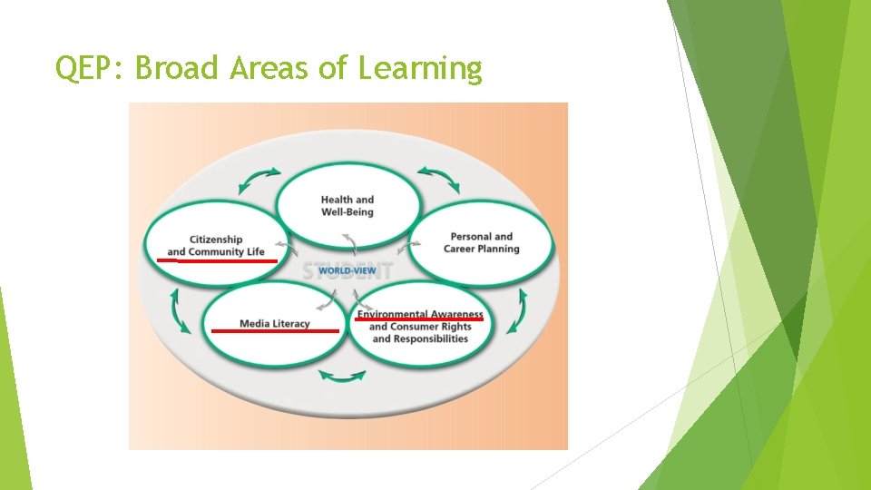 QEP: Broad Areas of Learning 