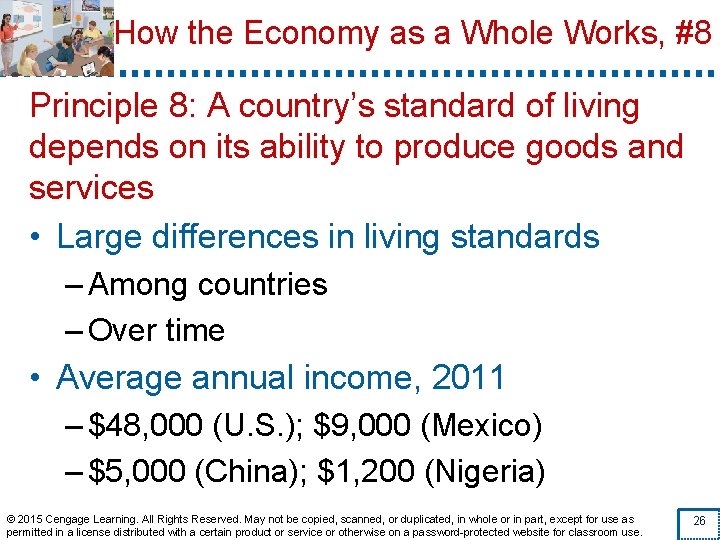 How the Economy as a Whole Works, #8 Principle 8: A country’s standard of