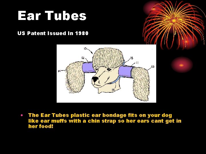Ear Tubes US Patent Issued In 1980 • The Ear Tubes plastic ear bondage