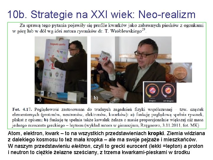 10 b. Strategie na XXI wiek: Neo-realizm Wszystko, co można pokazać, należy pokazać, a