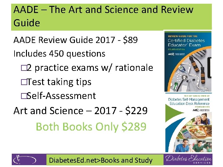 AADE – The Art and Science and Review Guide AADE Review Guide 2017 ‐