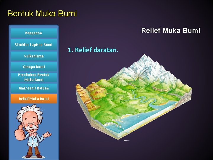 Bentuk Muka Bumi Relief Muka Bumi Pengantar Struktur Lapisan Bumi Vulkanisme Gempa Bumi Perubahan