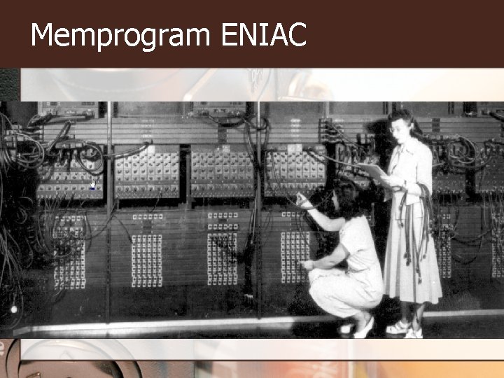 Memprogram ENIAC 