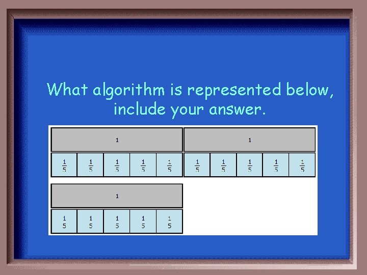 What algorithm is represented below, include your answer. 