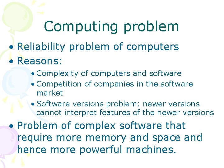 Section 3 Computing With Confidence How to Become