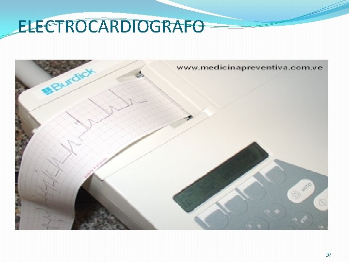 ELECTROCARDIOGRAFO 57 