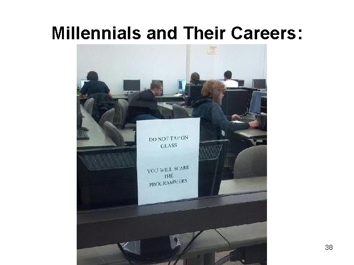 Millennials and Their Careers: 38 