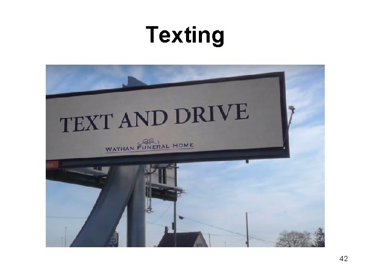 Texting 42 