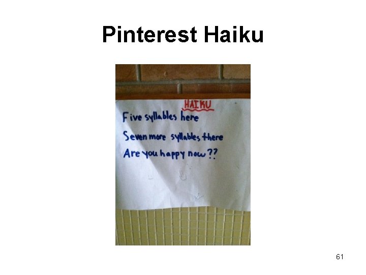 Pinterest Haiku 61 