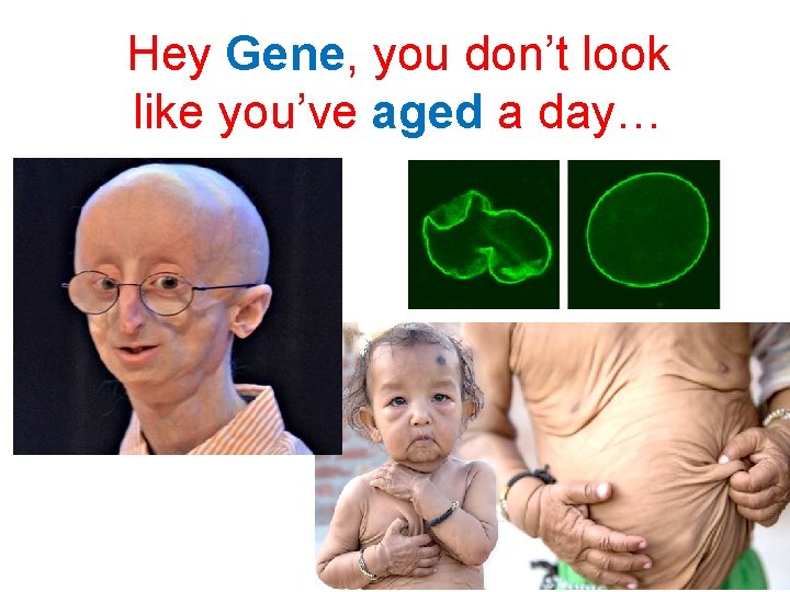Hey Gene, you don’t look like you’ve aged a day… 