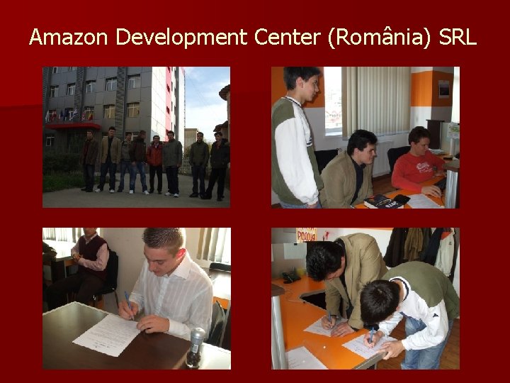 Amazon Development Center (România) SRL Amazon Development Center (România) SRL