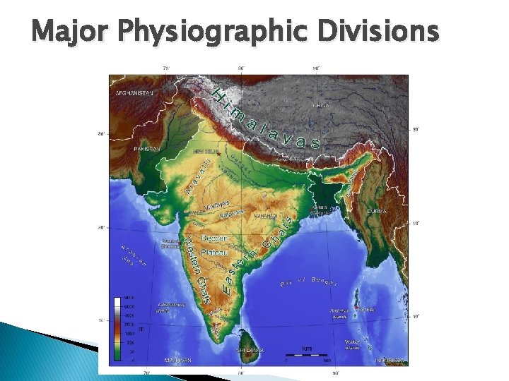 Major Physiographic Divisions 