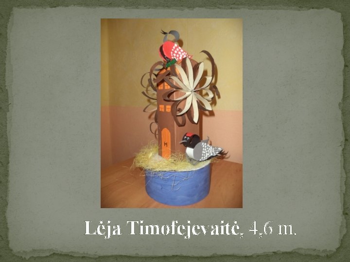 Lėja Timofejevaitė, 4, 6 m. 