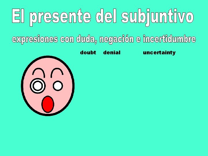 doubt denial uncertainty 