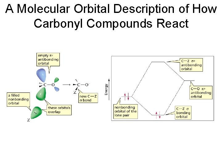 A Molecular Orbital Description of How Carbonyl Compounds React 