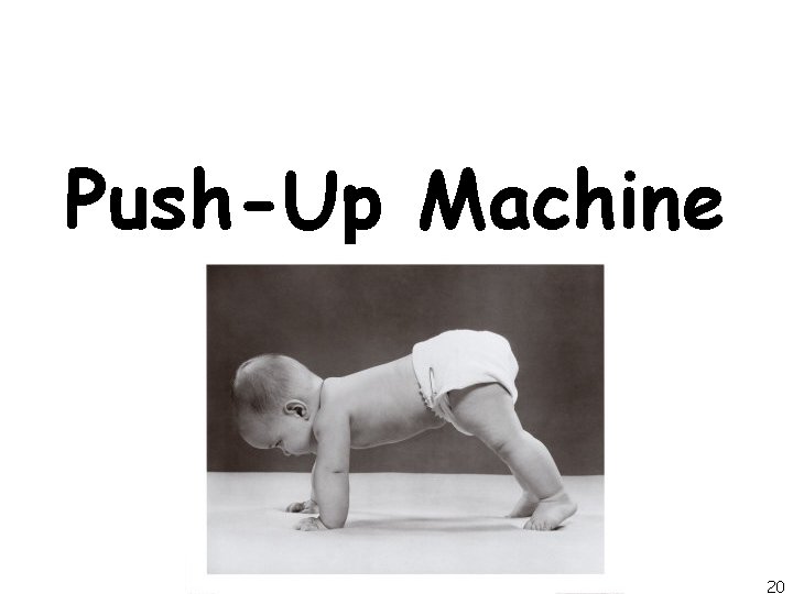 Push-Up Machine 20 