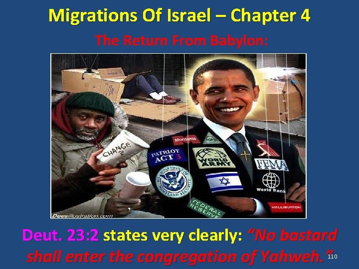 Migrations Of Israel – Chapter 4 The Return From Babylon: Deut. 23: 2 states