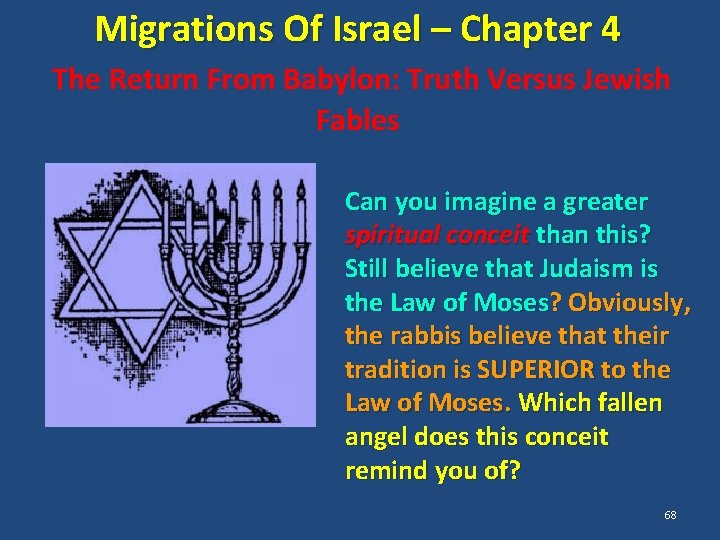Migrations Of Israel – Chapter 4 The Return From Babylon: Truth Versus Jewish Fables