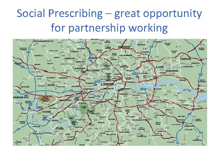 Social Prescribing – great opportunity for partnership working 