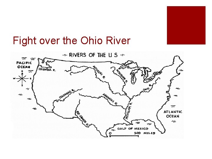 Fight over the Ohio River 