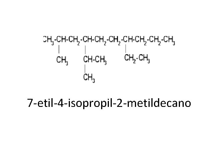 7 -etil-4 -isopropil-2 -metildecano 