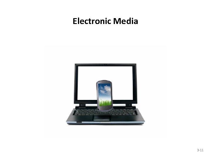 Electronic Media 3 -11 