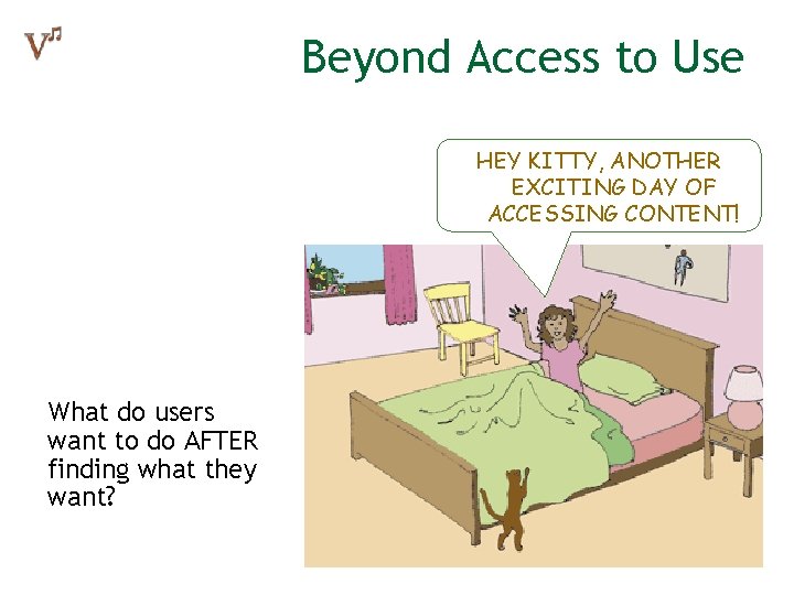 Beyond Access to Use HEY KITTY, ANOTHER EXCITING DAY OF ACCESSING CONTENT! What do