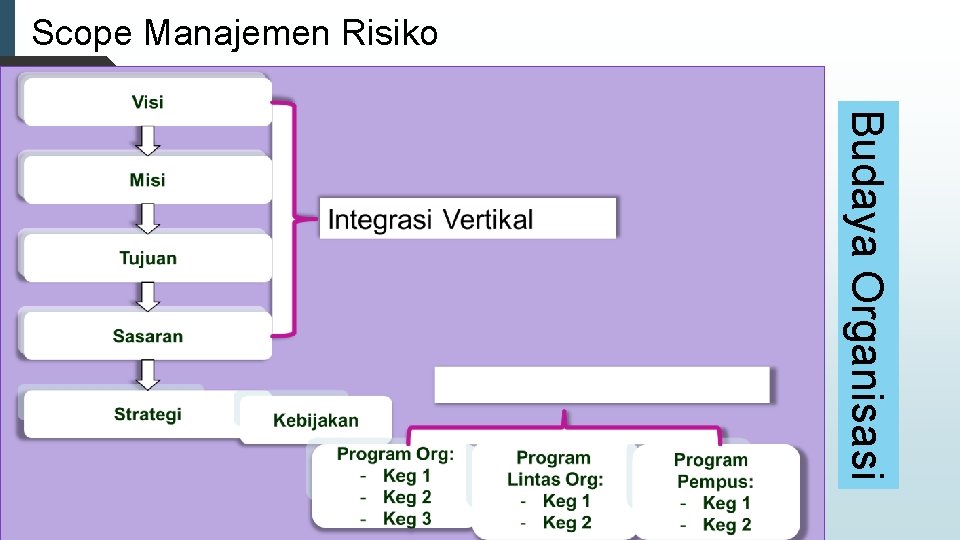 Scope Manajemen Risiko Budaya Organisasi 