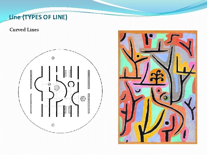 Line (TYPES OF LINE) Curved Lines 