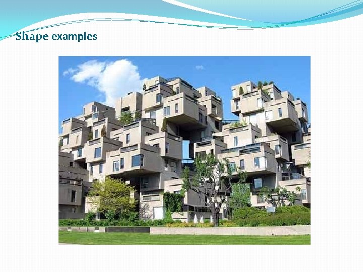 Shape examples 