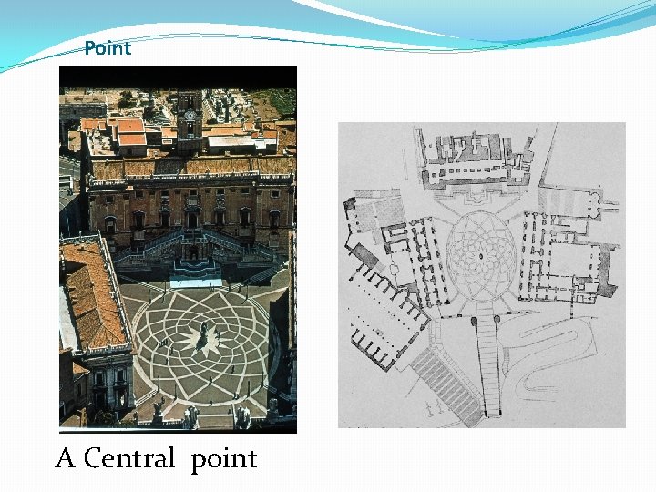 Point A Central point 