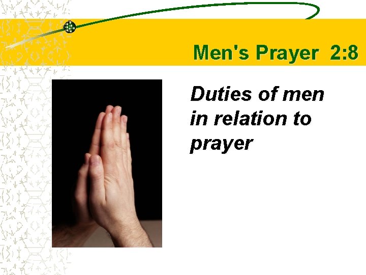 Men's Prayer 2: 8 Duties of men in relation to prayer 