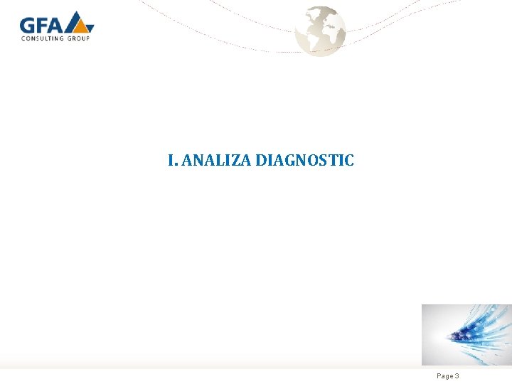 I. ANALIZA DIAGNOSTIC Page 3 