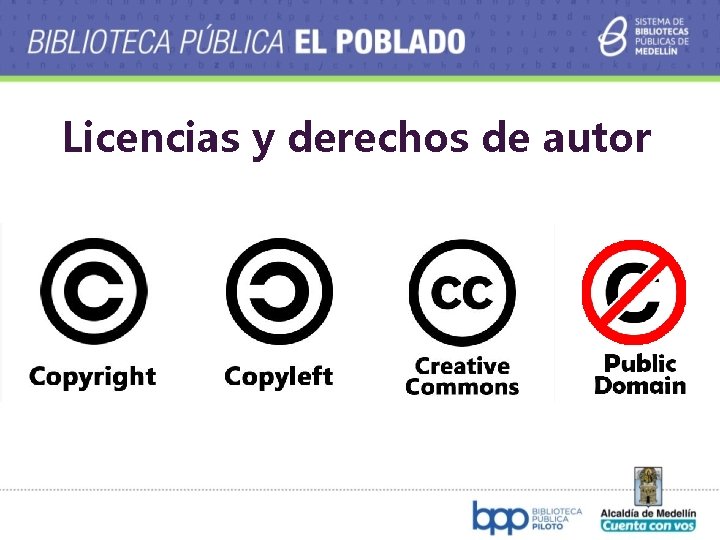 Licencias y derechos de autor 