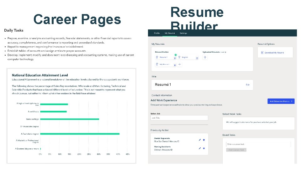 Career Pages Resume Builder 
