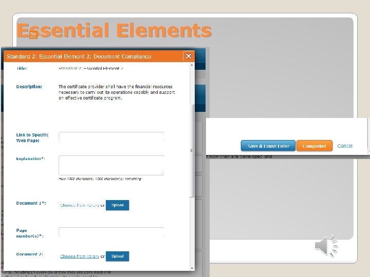 Essential Elements � 
