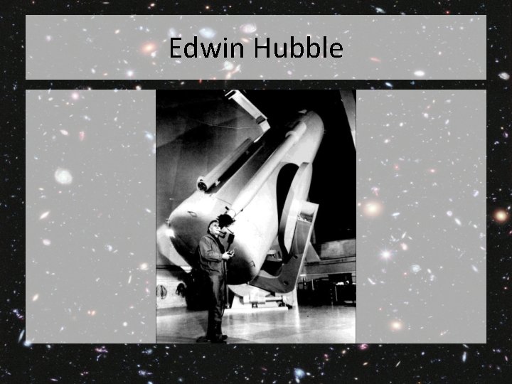 Edwin Hubble 