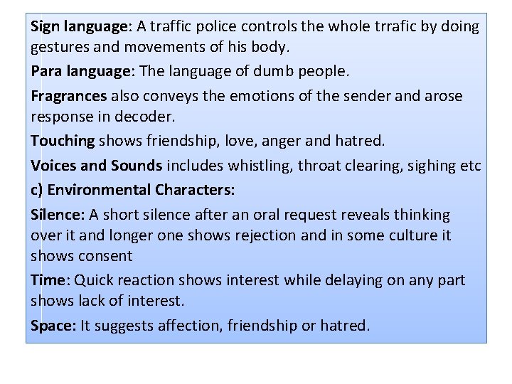 Sign language: A traffic police controls the whole trrafic by doing gestures and movements