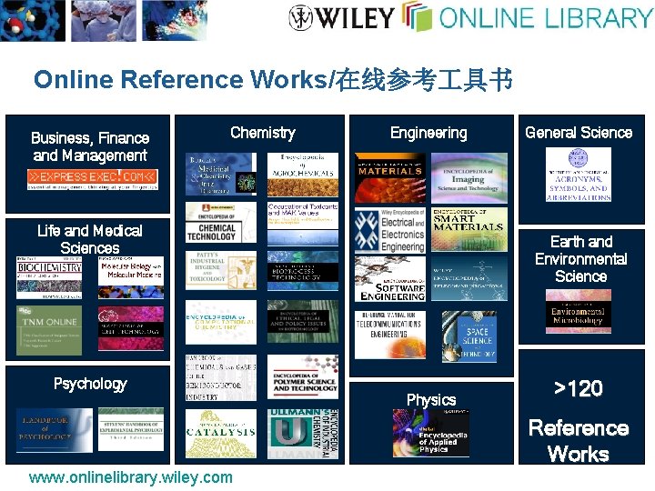 Online Reference Works/在线参考 具书 Business, Finance and Management Chemistry Engineering Life and Medical Sciences