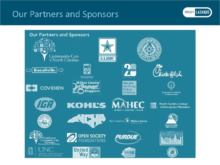 Our Partners and Sponsors 