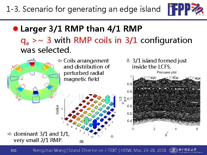 1 -3. Scenario for generating an edge island l Larger 3/1 RMP than 4/1